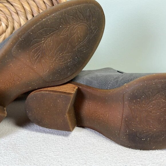 boc Lucy Gray Ankle Boot 9M Boho Festival Business Casual Rodeo Hipster Vibes - Picture 9 of 10